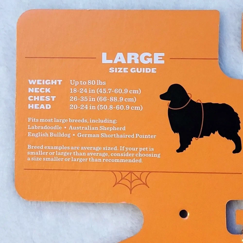 Hyde & Eek Halloween Target Shopper Walker Pet Frontal Costume Large New OOS